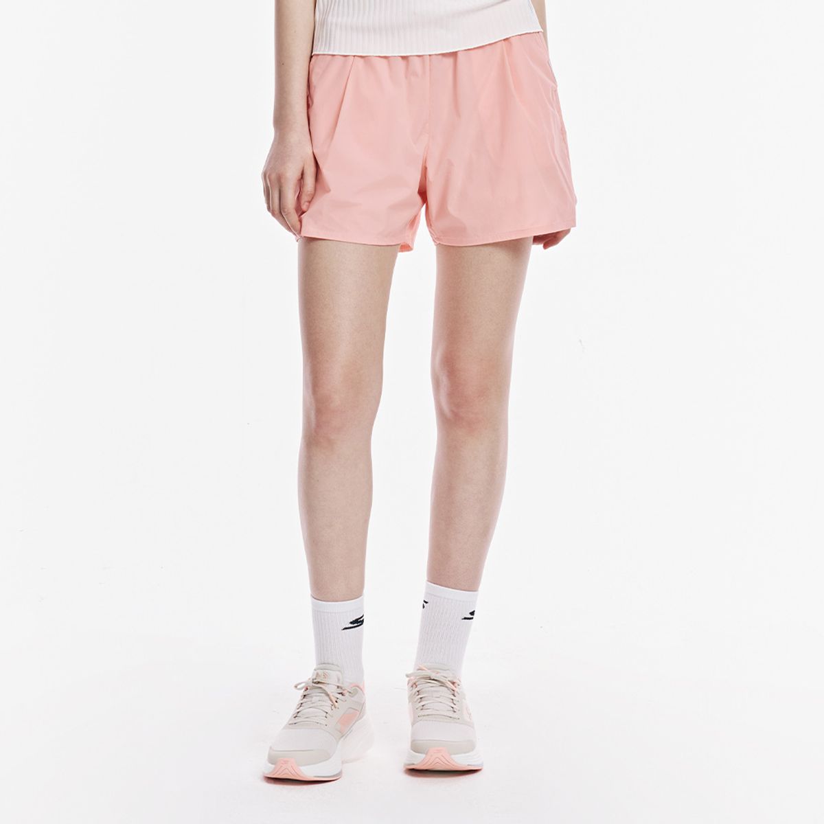 스케쳐스(SKECHERS) 여성 우븐 경량 반바지_SP3WHCFM021