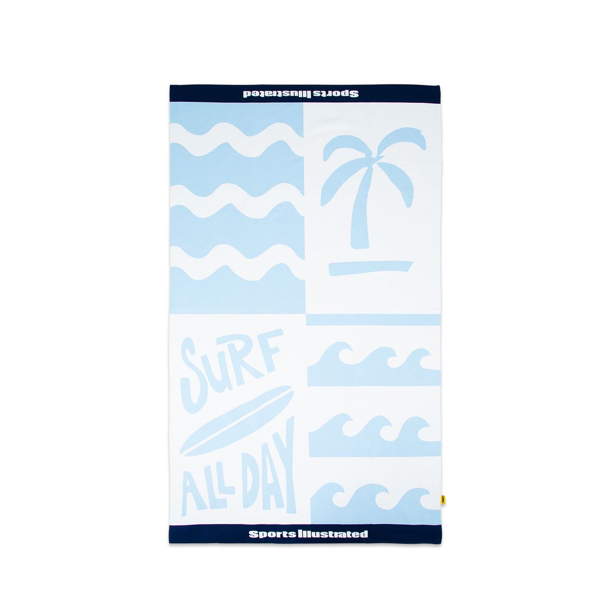 스포츠 일러스트레이티드(SPORTS ILLUSTRATED) SURF 비치타올 (스카이블루)