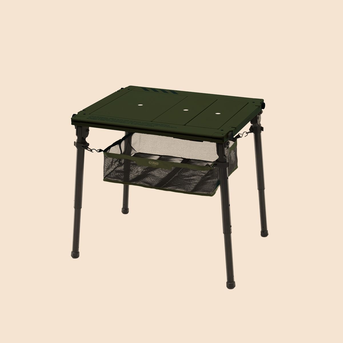 카고 컨테이너(CARGO CONTAINER) 컴포트 IGT 2유닛 테이블_카키