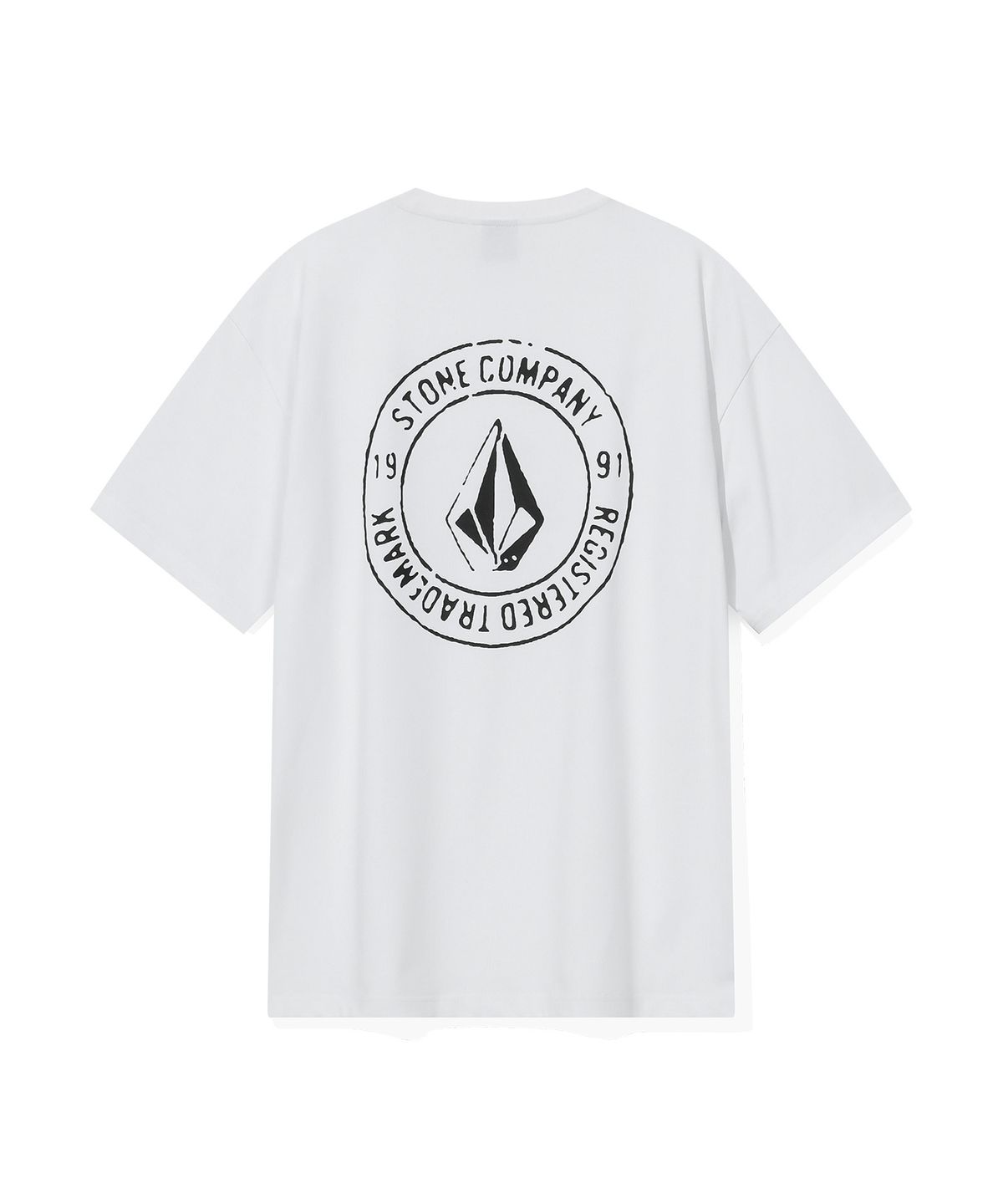 볼컴(VOLCOM) 서머 에센셜 라운드 티셔츠 (화이트)