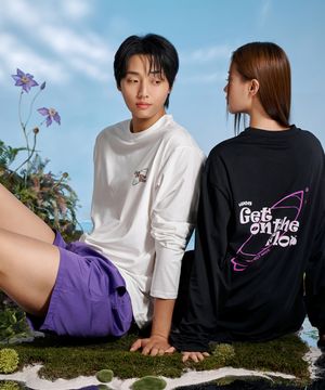 남녀공용 긴팔 래쉬가드 상의 플로우