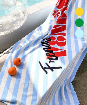 프렌디 스트라이프 비치타올 3color