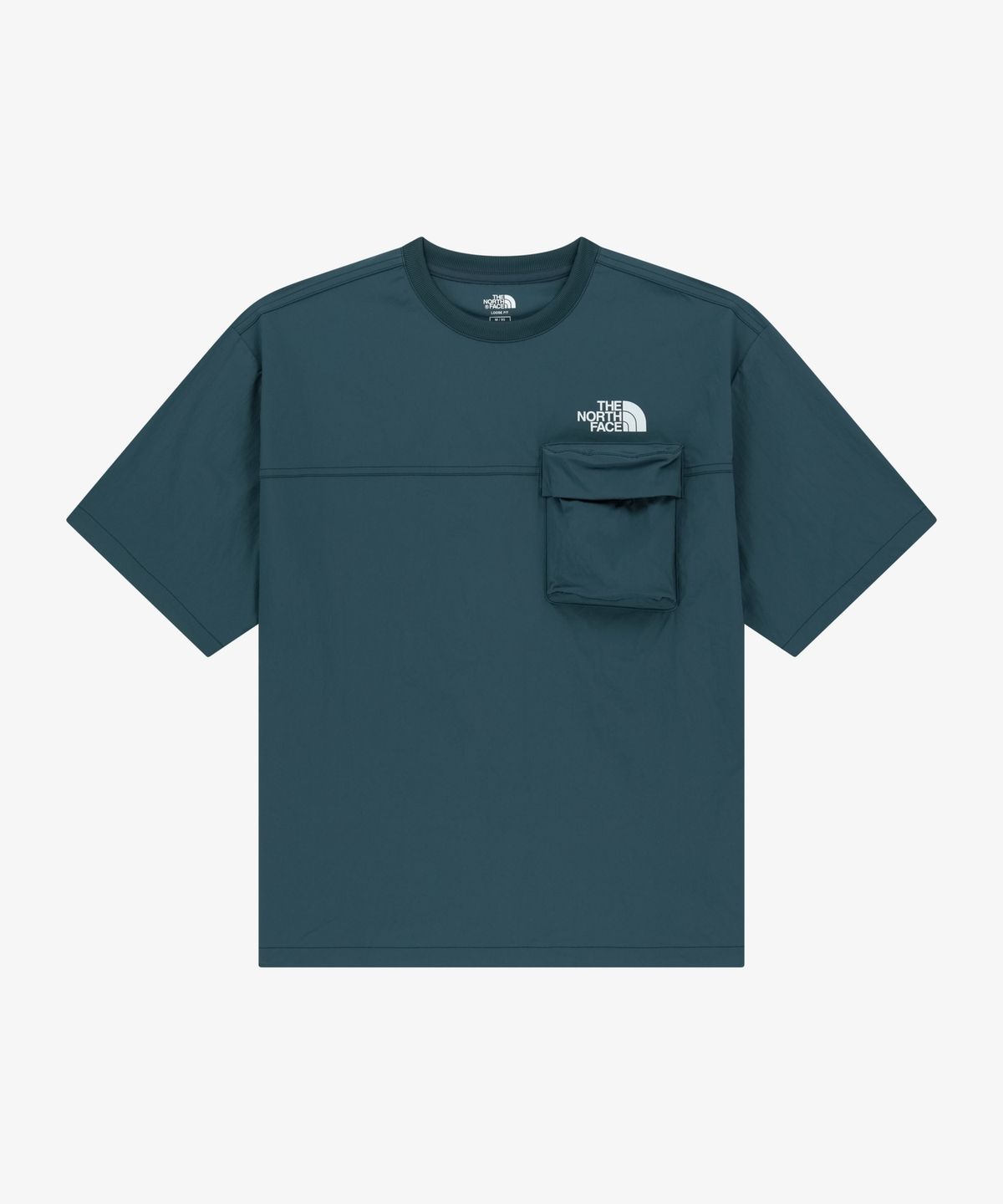 노스페이스(THE NORTH FACE) NT7UR18M 아이라 포켓 반팔 라운드티 DEEP BLUE