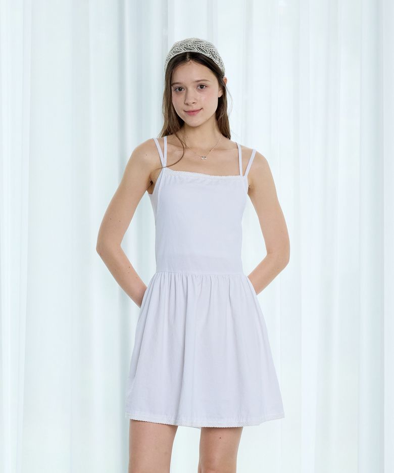 MORI BEACH DRESS_WHITE