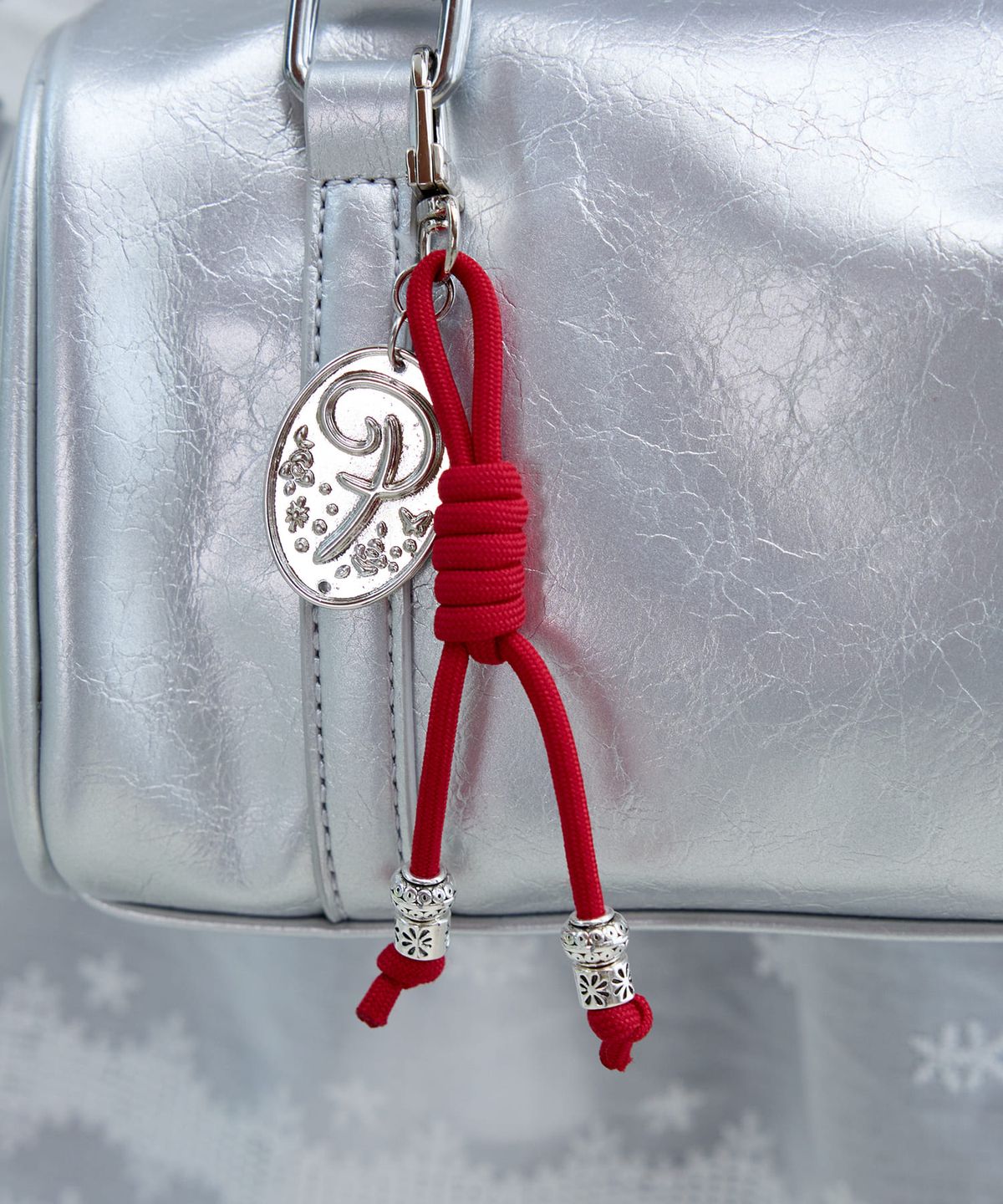 핑크파인애플(PINK PINEAPPLE) PPA KNOT KEYRING_RED