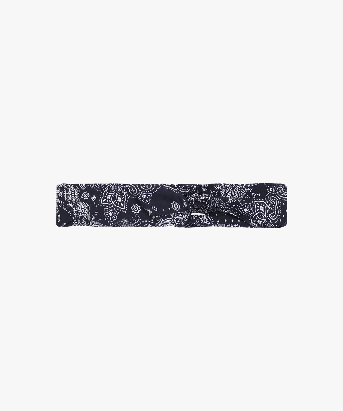 핑크파인애플(PINK PINEAPPLE) PAISLEY HAIRBAND_NAVY
