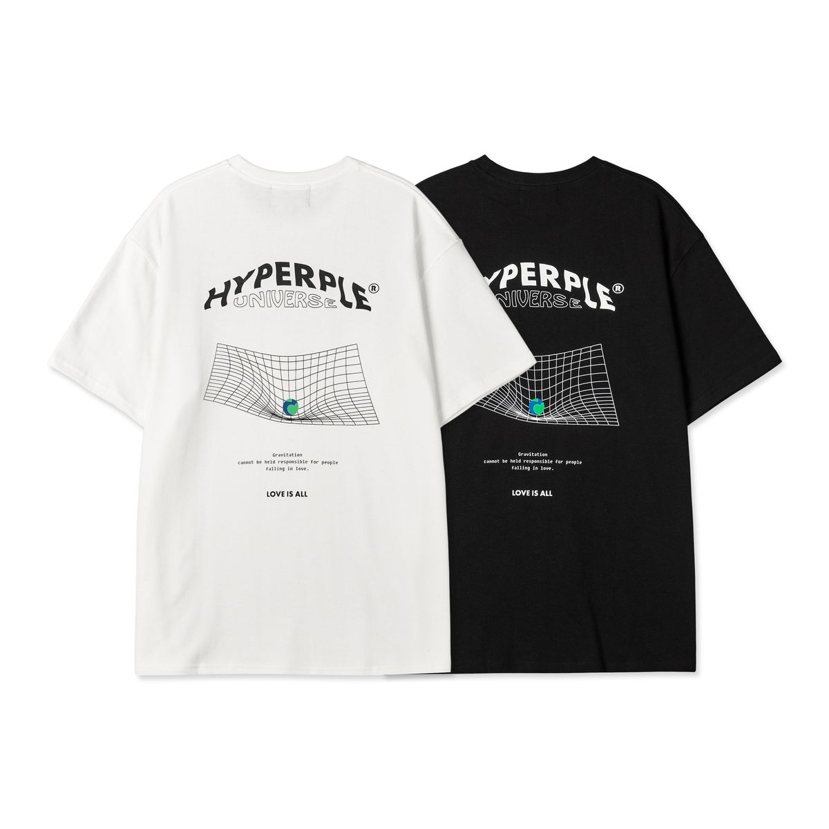 하이퍼플(HYPERPLE) LOVE  IS ALL TEE_Gravity