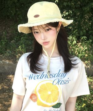 보헤미안 사파리 버킷 햇_LEMON(W25-ACC02)