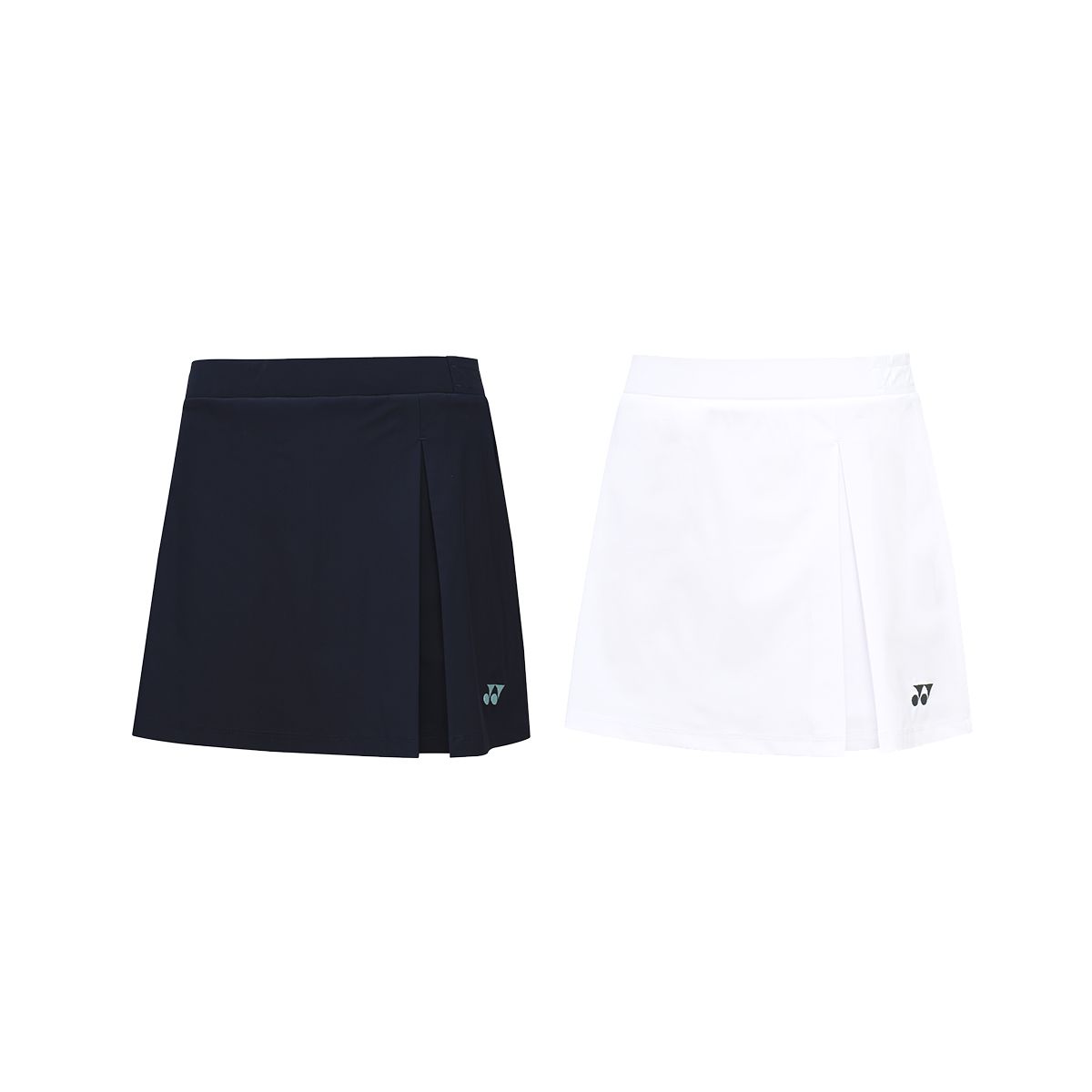 요넥스(YONEX) 251PS002F 네이비/화이트 여성용 심플 우븐 스커트 팬츠