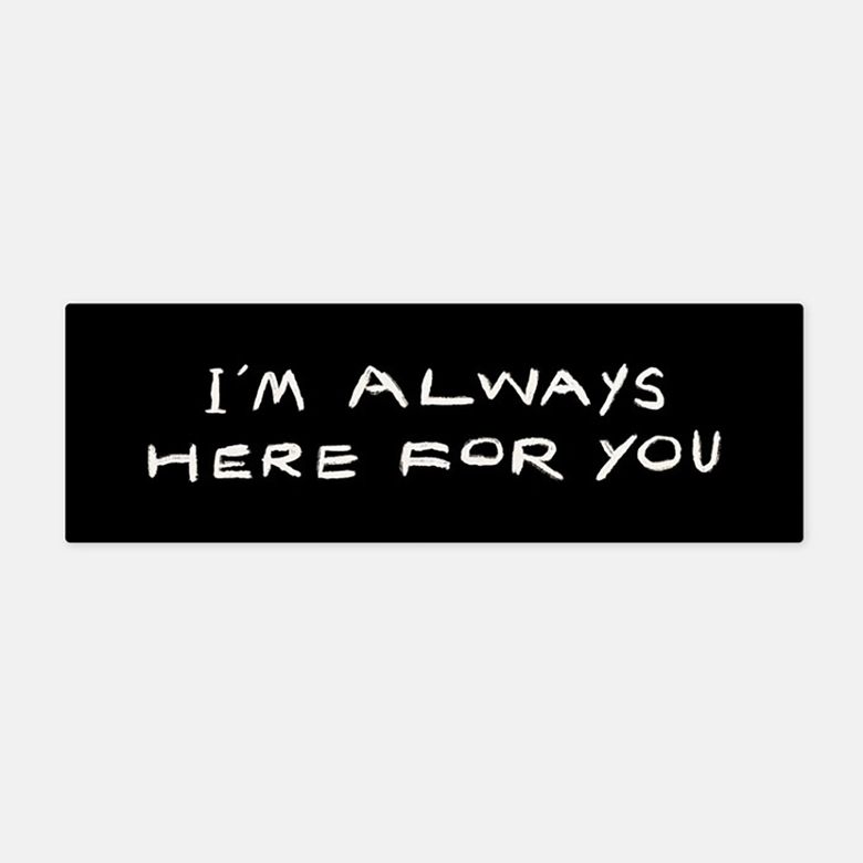Wan 작가, I’m always here for you 주방매트 러너