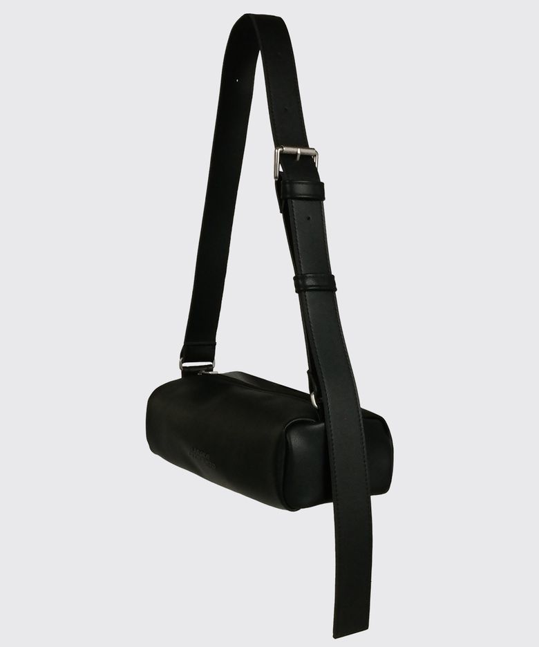 Chunky Buckle Air Bag Letter-Black