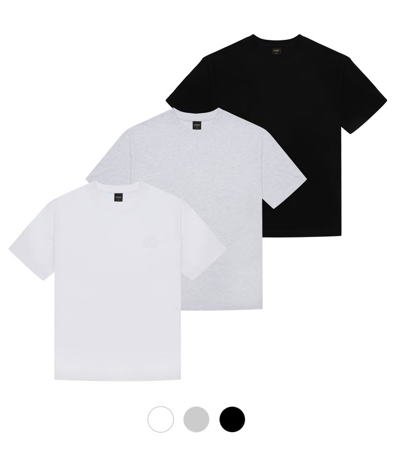 [2PACK] 스포티 클래식 심볼 숏슬리브 3COLOR