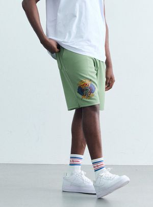 메쉬 유틸리티 쇼츠 AM3053 KH