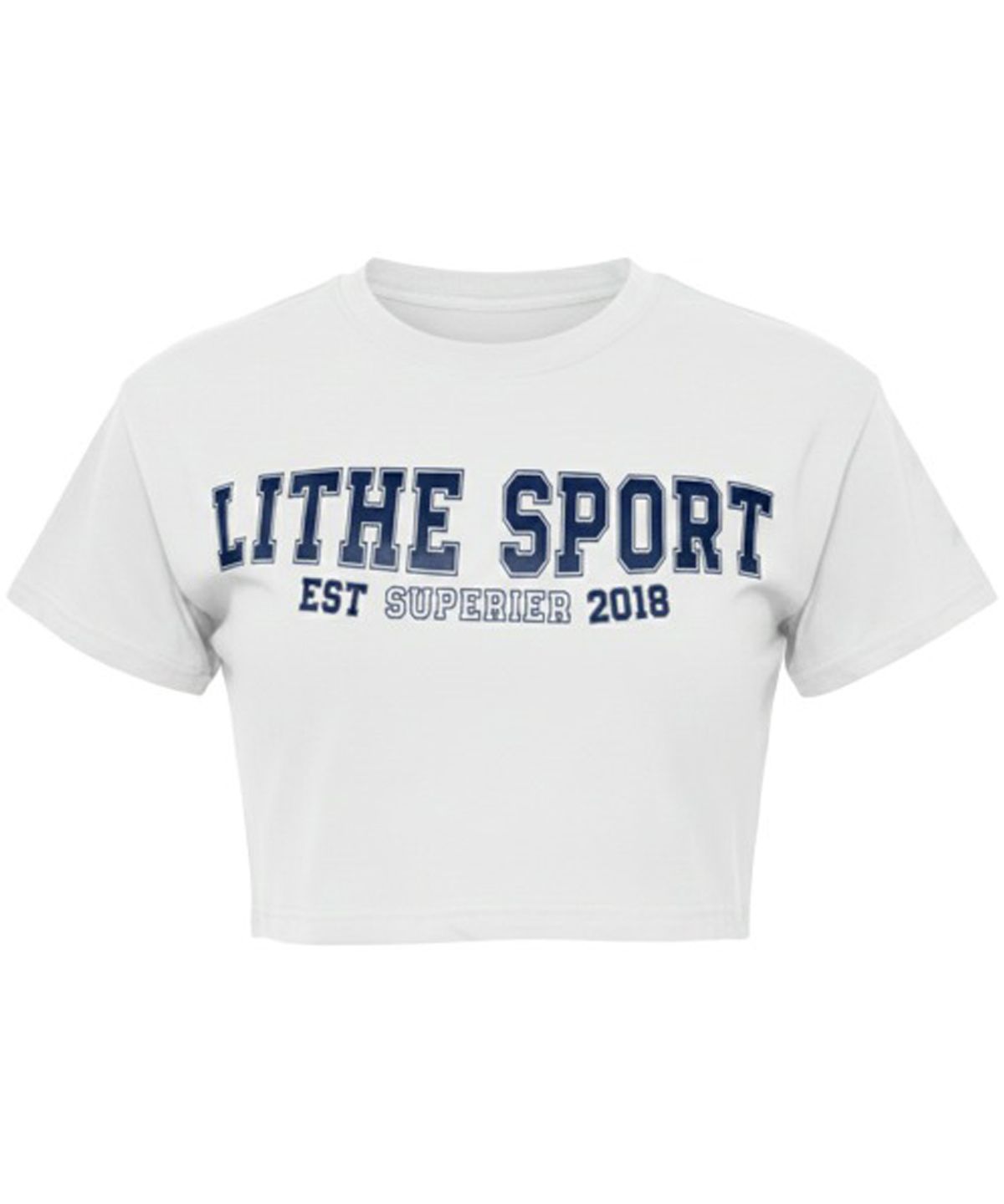 라이드(LITHE) 스포츠 크롭티_ 화이트