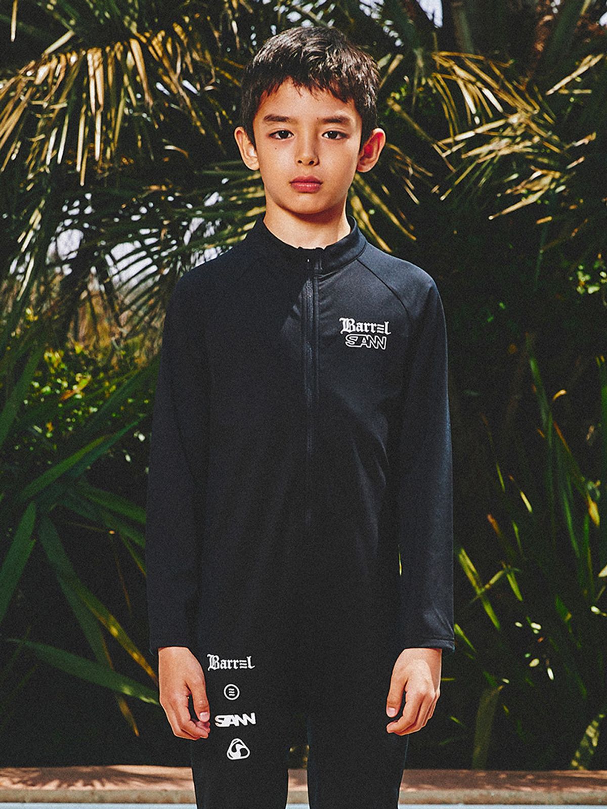배럴(BARREL) SANN 키즈 래쉬슈트 블랙 (B5SKWRS351BLK)