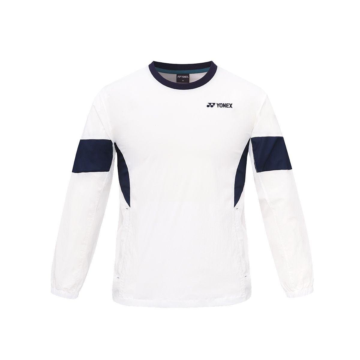 요넥스(YONEX) 251JJ003U 화이트 공용 컬러 포인트 아노락 자켓