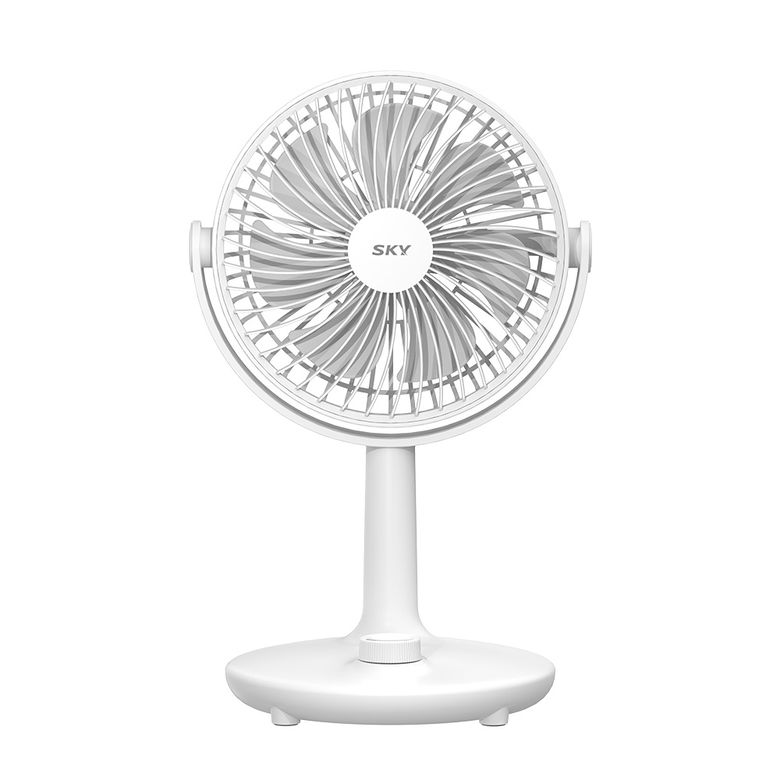 7엽 날개 BLDC 수동회전 무선 탁상용 선풍기 저소음 캠핑용 USB C타입 WD5