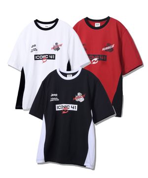 PARIS Sports 립 블록 반팔 티셔츠 3 COLOR (JP5TSU106)