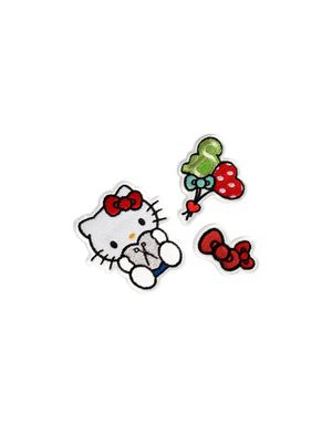 Lucky Hello Kitty Embroidery Wappen Set Love