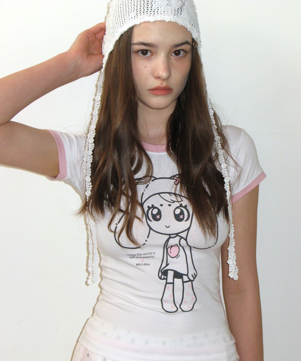 ★CRANK★MOMORING RINGER TOP_PINK ★正規品/韓国直送料込/人気 MUSINSA | CRANK Momoring Ringer Top_Pink