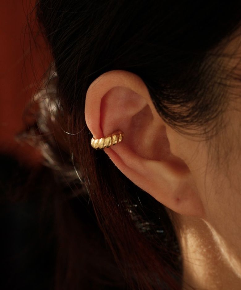 제이누이 글루즈 이어커프 14k gold plated