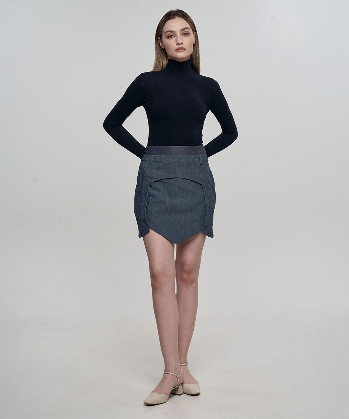 다이어스(DYUS) Bud Skirt Gray