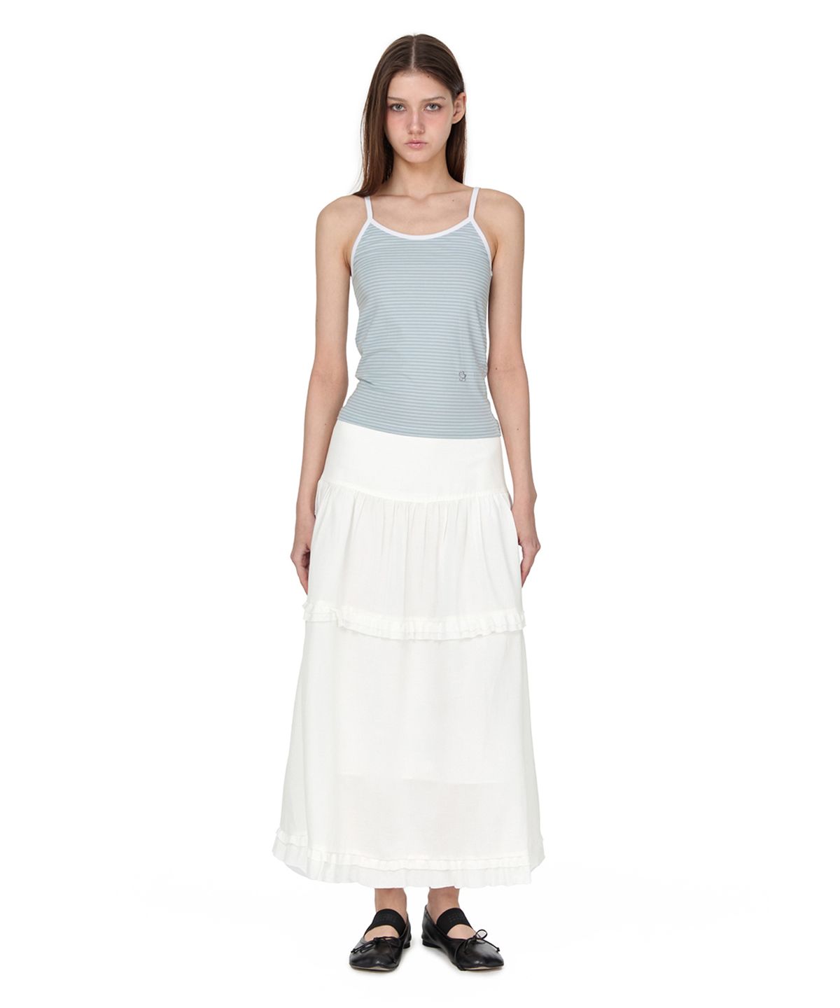 썬번프로젝트(SUNBURNPROJECT) Sunburn Basic Sleeveless Top, SKY BLUE