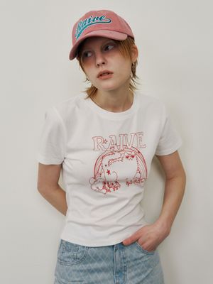 Roller Cat Graphic T-shirt VW5ME610_2color