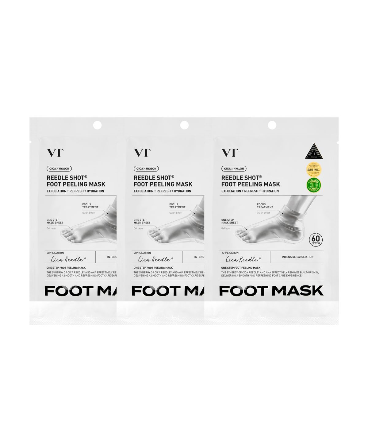 브이티코스메틱(VT COSMETICS) [3PACK]VT 리들샷 풋 필링 마스크