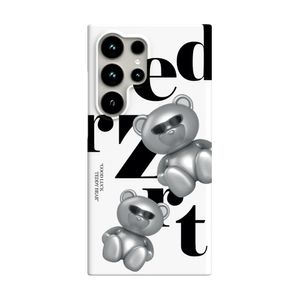 [선글라스베어_Color White] 갤럭시 하드 케이스