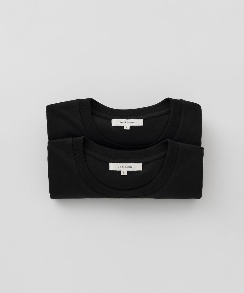 [2PACK] JN107 Tubular Classic T-Shirt - BLACK