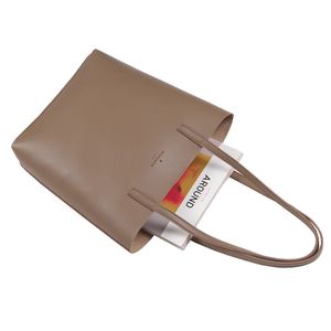 여성 가죽 쇼퍼백  4color