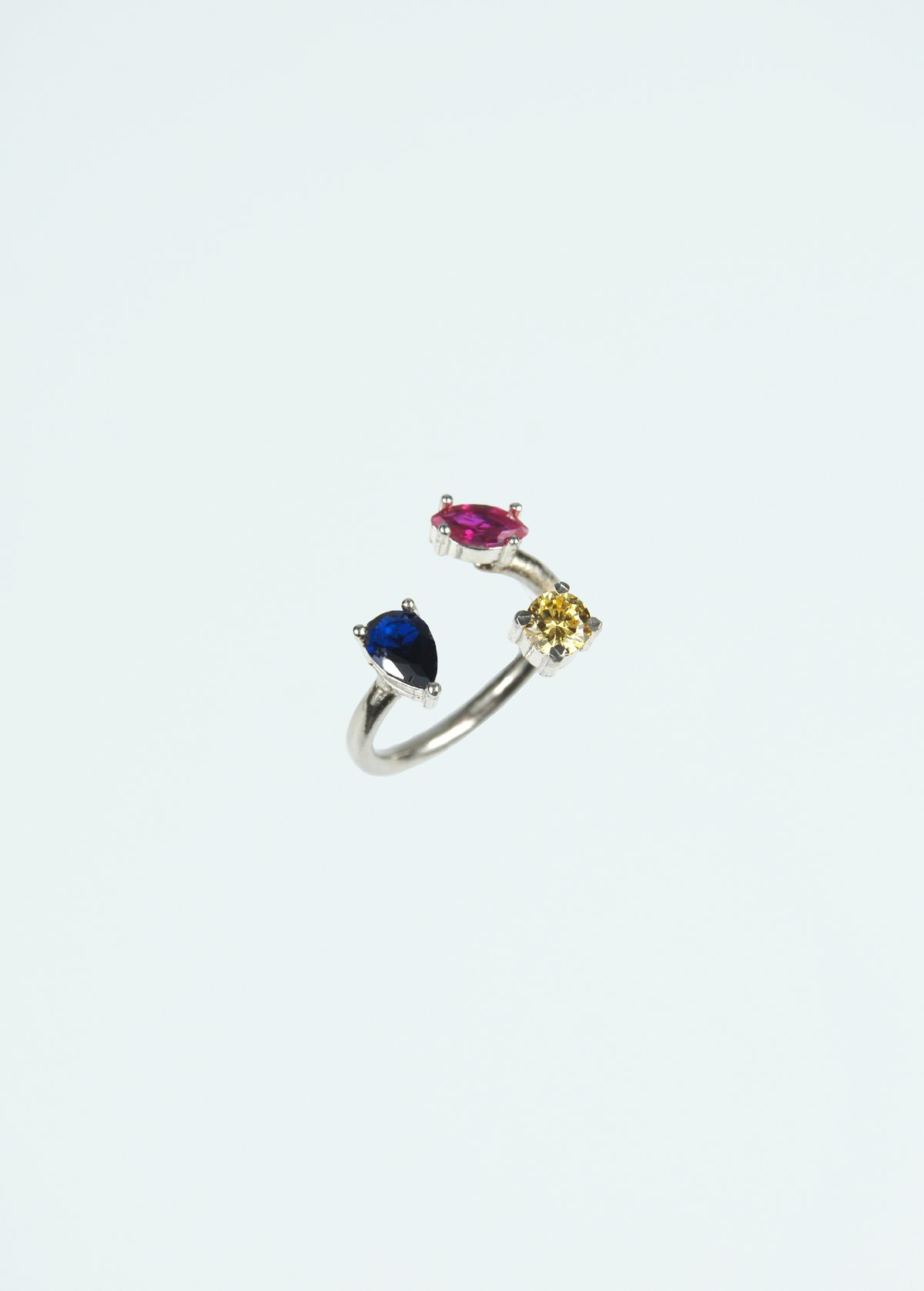 로울(LOWOOL) Frog sparkle silver ring