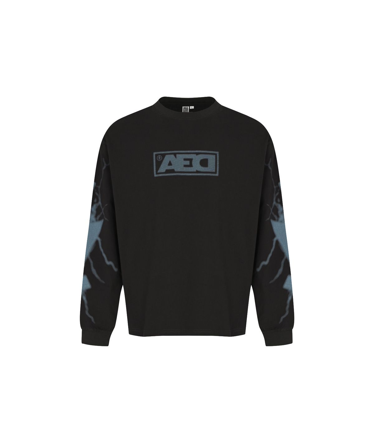 올아이즈다운(ALL EYES DOWN) PIGMENT ARROW THUNDER LONG SLEEVE (CHARCOAL)