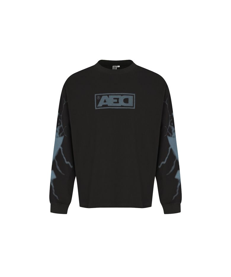 PIGMENT ARROW THUNDER LONG SLEEVE (CHARCOAL)