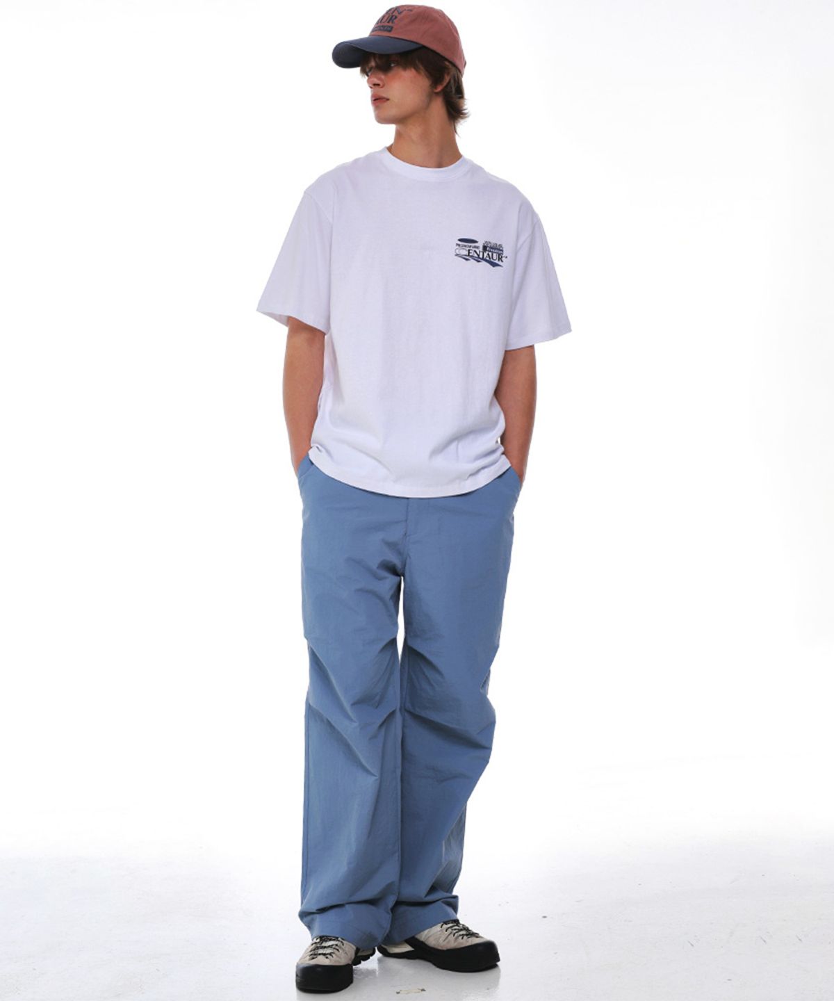센토르(CENTAUR.KR) CENTAUR NYLON PARACHUTE PANTS_SKY BLUE