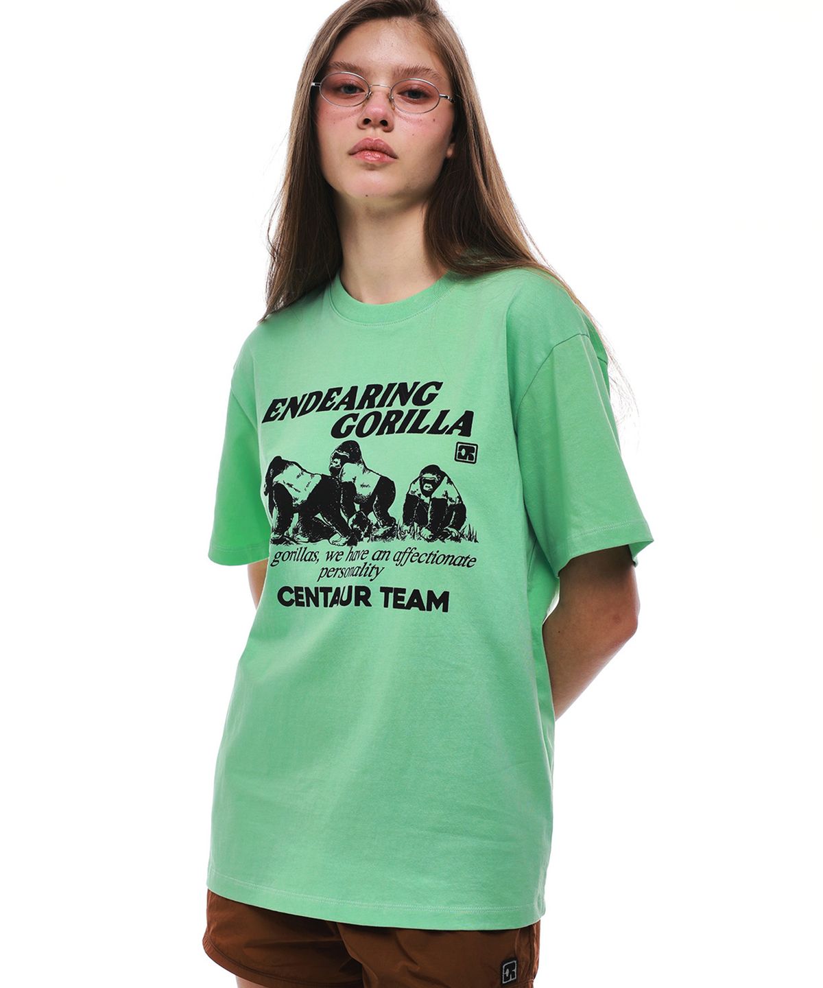 센토르(CENTAUR.KR) CENTAUR GORILLA T-SHIRT_GREEN