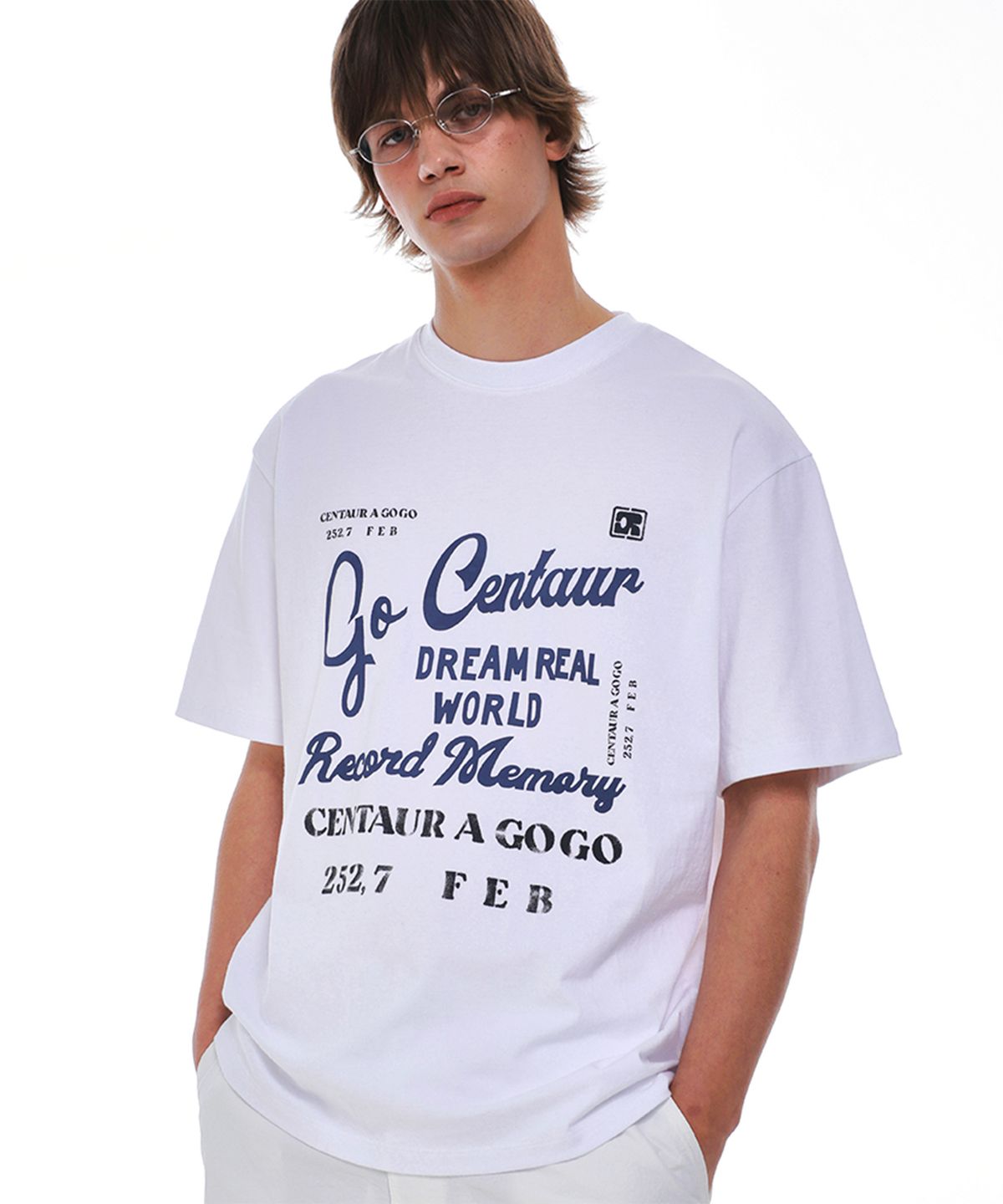 센토르(CENTAUR.KR) CENTAUR GOGO T-SHIRT_WHITE
