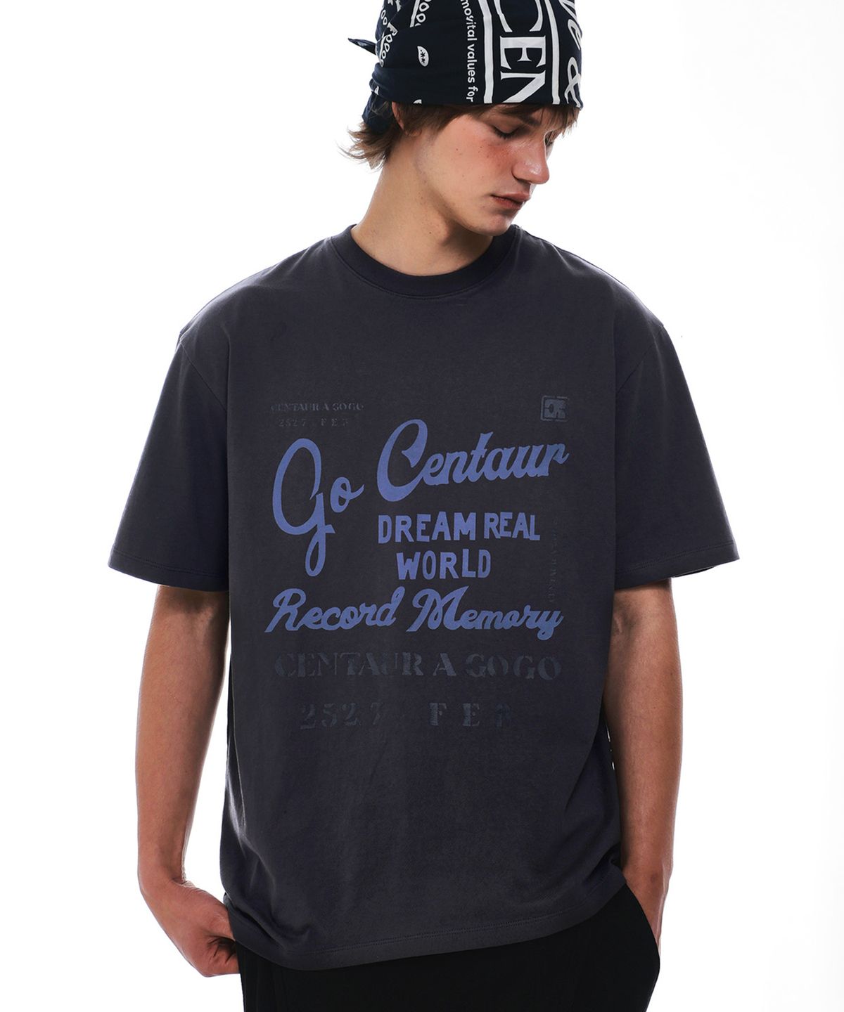 센토르(CENTAUR.KR) CENTAUR GOGO T-SHIRT_CHARCOAL