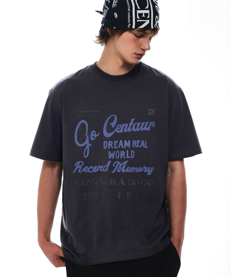 CENTAUR GOGO T-SHIRT_CHARCOAL