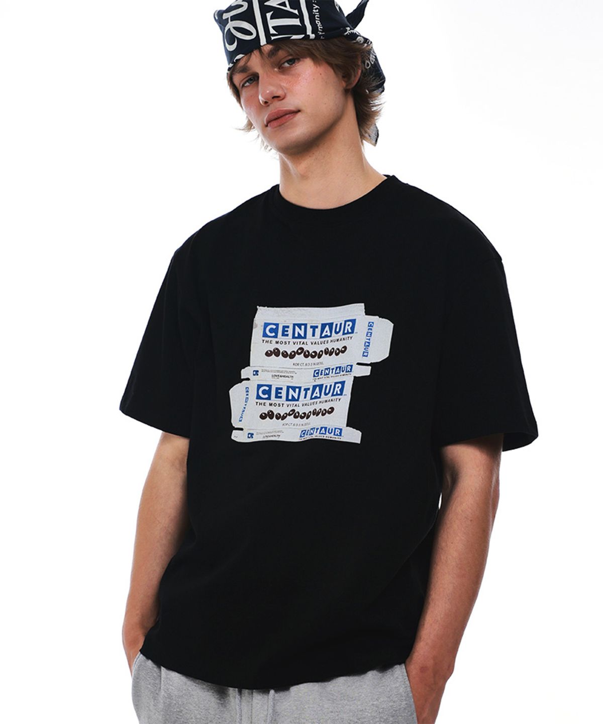 센토르(CENTAUR.KR) CENTAUR CHOCOLATE BOX T-SHIRT_BLACK