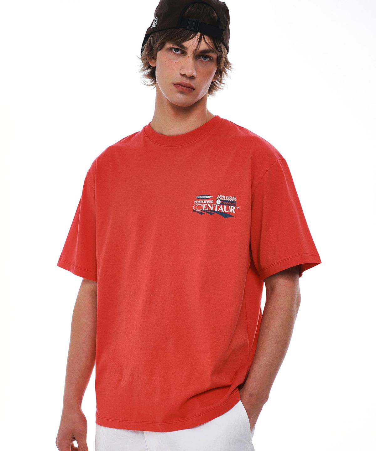 센토르(CENTAUR.KR) CENTAUR FREEDOM T-SHIRT_RED