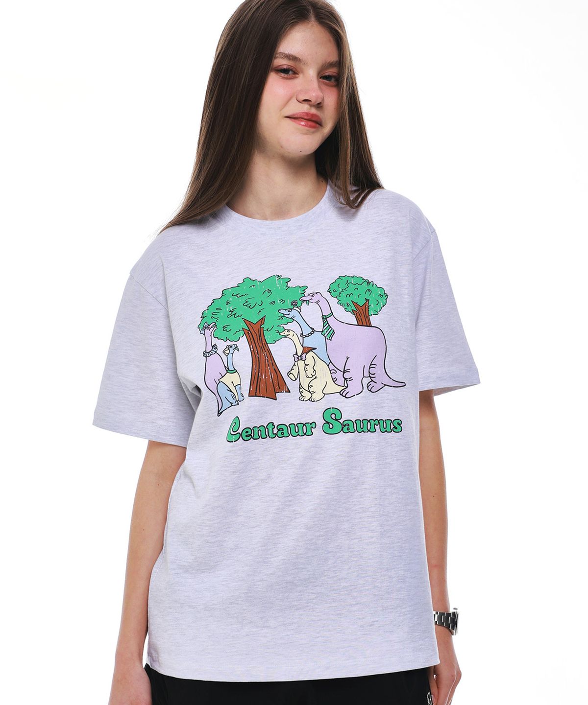 센토르(CENTAUR.KR) CENTAUR SAURUS T-SHIRT_GREY