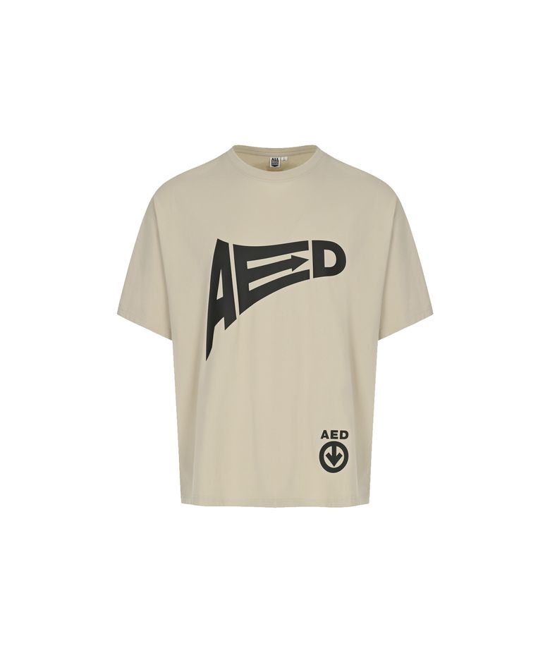 PIGMENT DIRECTION LOGO T-SHRIT (SAND)