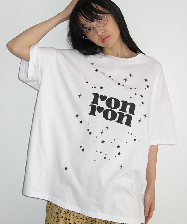 Tシャツ・カットソー RONRON MILK WAY BOX FIT T SHIRT WHITE RR25BST4290WH MUSINSA | RONRON MILK WAY BOX FIT T SHIRT WHITE