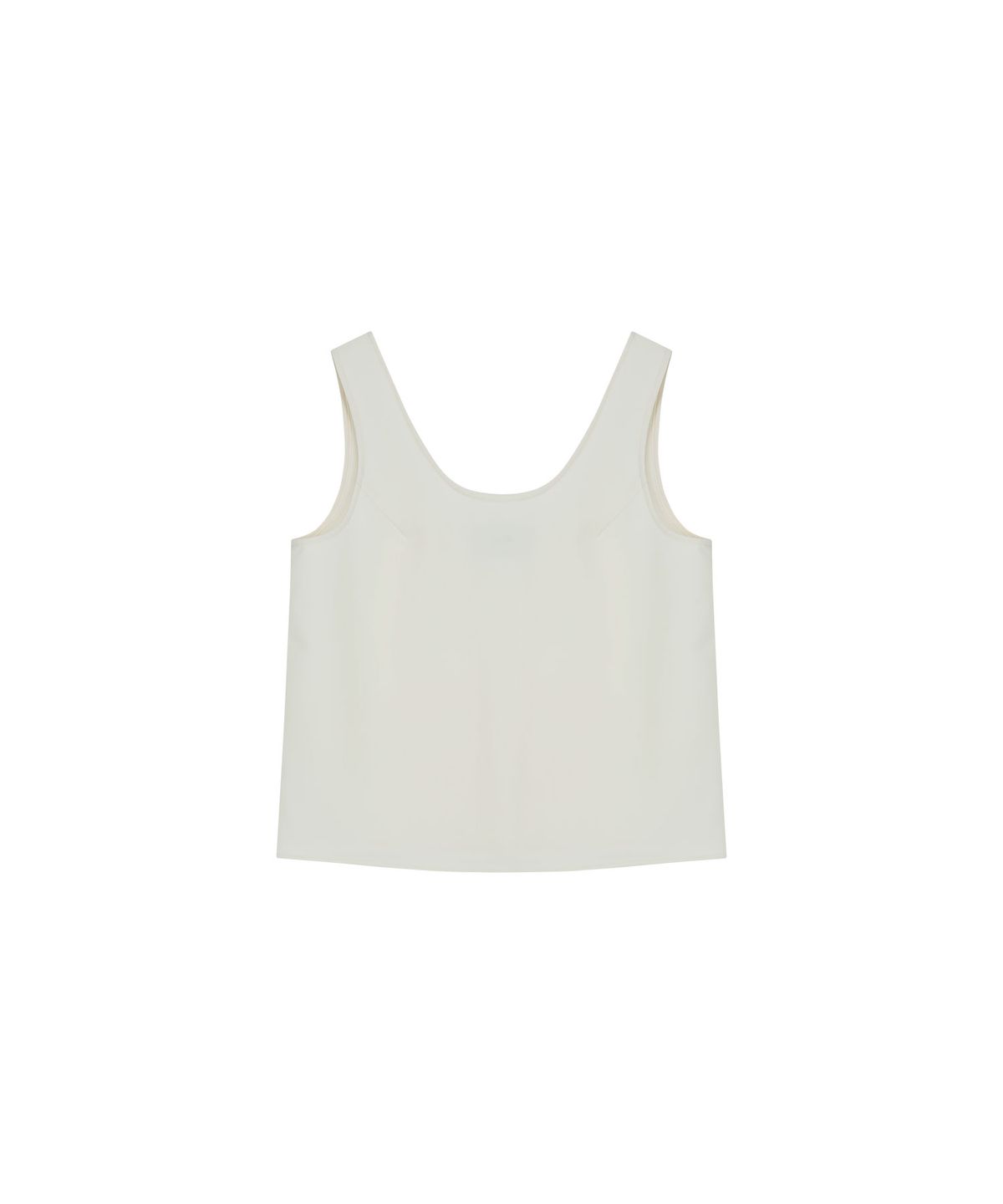 비자비(VIS A VIS) HI LO TANK TOP (IVORY)