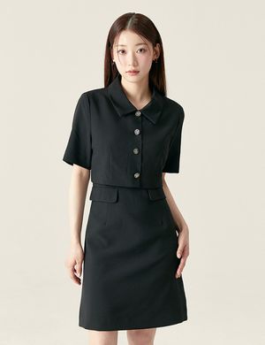 린넨라이크 2in1 미니 원피스_RMOWF25S13