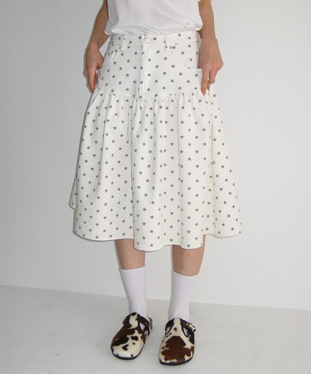 スカート RONRON SHIRRING FLARE MID SKIRT HEART LEOPARD BEIGE RR25BSK4 MUSINSA | RONRON SHIRRING FLARE MID SKIRT HEART LEOPARD BEIGE