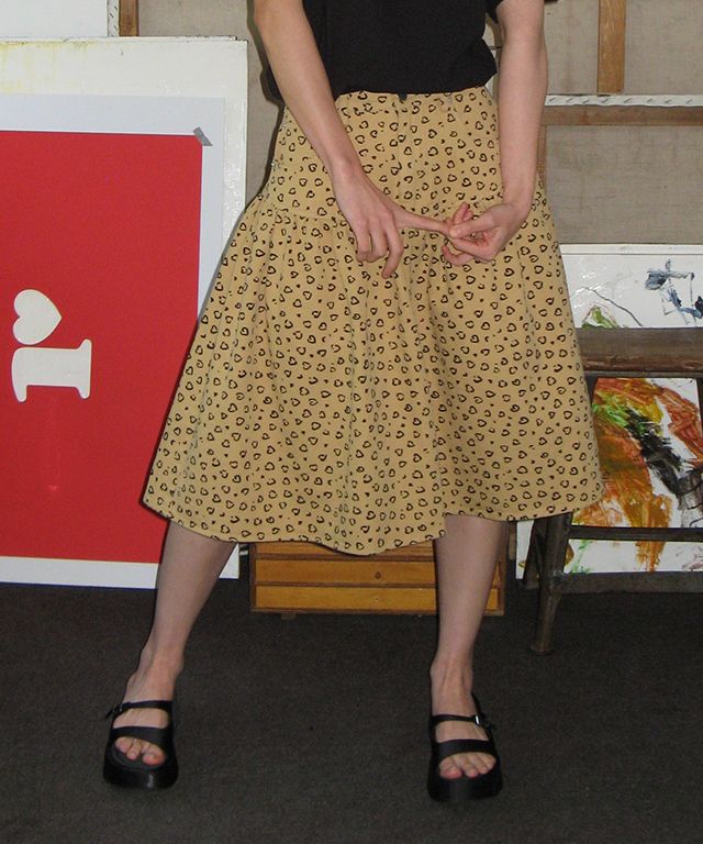 スカート RONRON SHIRRING FLARE MID SKIRT HEART LEOPARD BEIGE RR25BSK4 MUSINSA | RONRON SHIRRING FLARE MID SKIRT HEART LEOPARD BEIGE