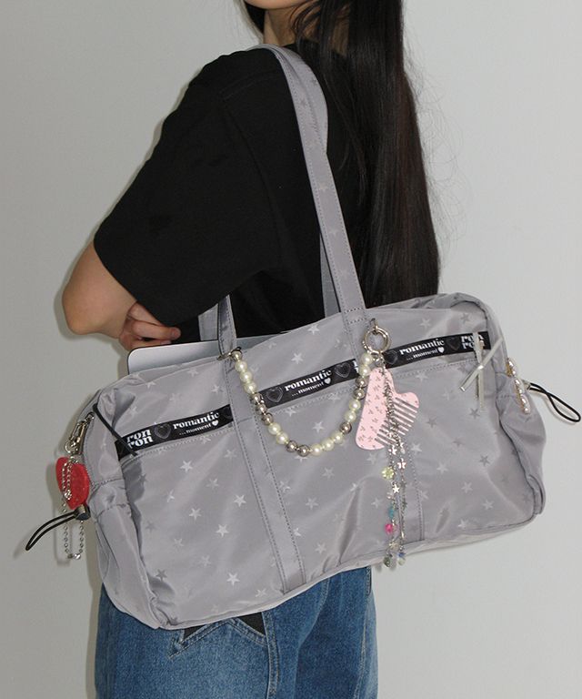 ★2025SS新作★RONRON★MINIMAL SLOUCHY DUFFLE BAG MUSINSA | RONRON MINIMAL SLOUCHY DUFFLE BAG SILVER